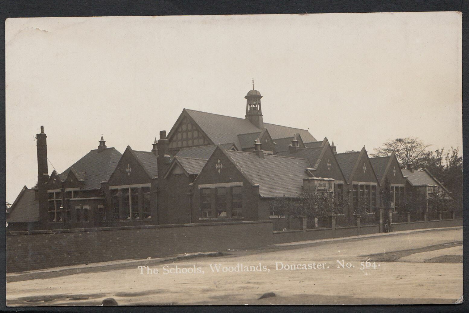 Yorkshire Postcard - The Schools, Woodlands, Doncaster A2726