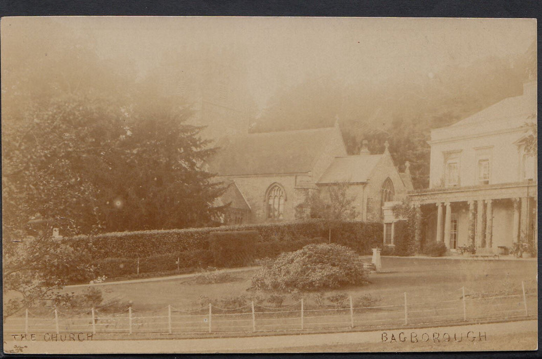 Somerset Postcard - The Church, Bagborough   MB468