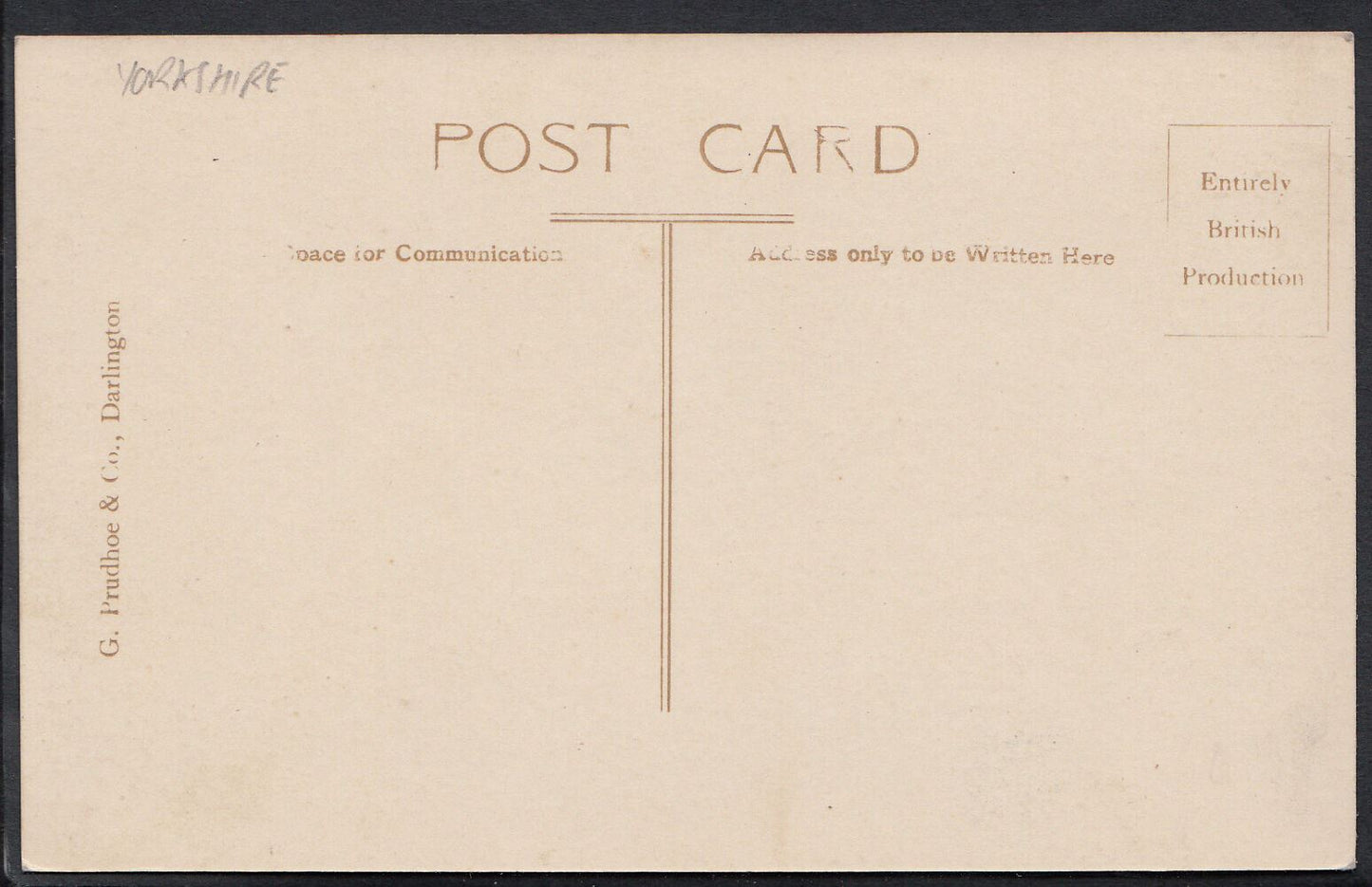 Durham Postcard - Middleton-On-Row     V1459