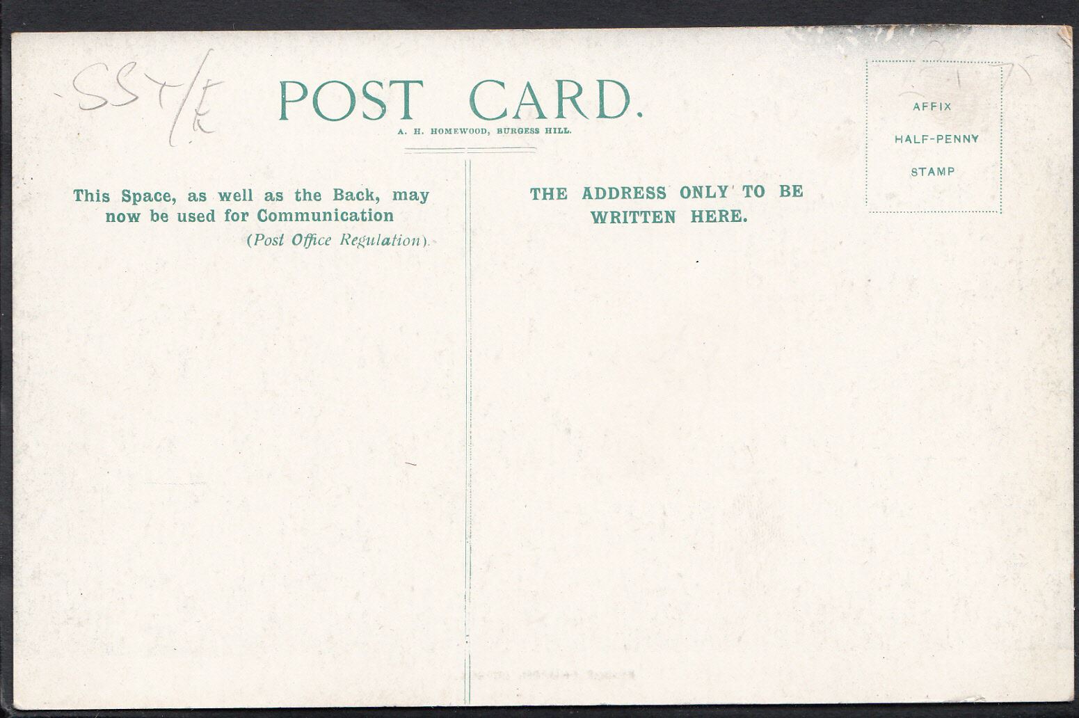 Sussex Postcard - Eridge Church   MB608