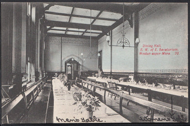 Somerset Postcard - Dining Hall, Sanatorium, Weston-Super-Mare  MB140