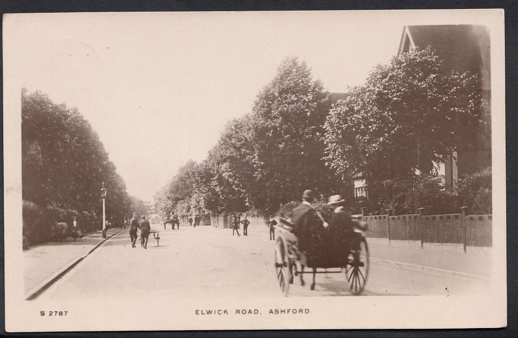 Kent Postcard - Elwick Road, Ashford    3378