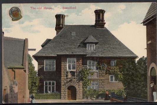 Dorset Postcard - The Old House, Blandford    E118