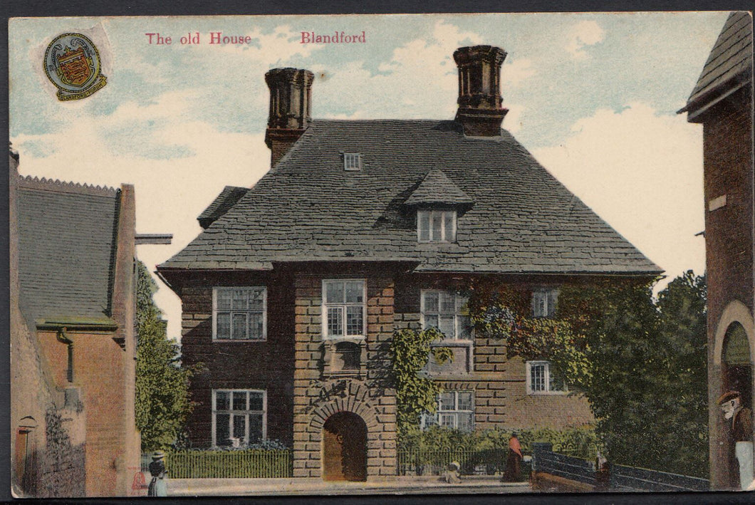 Dorset Postcard - The Old House, Blandford    E118