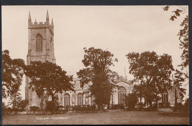 Norfolk Postcard - Salle Church   Z352