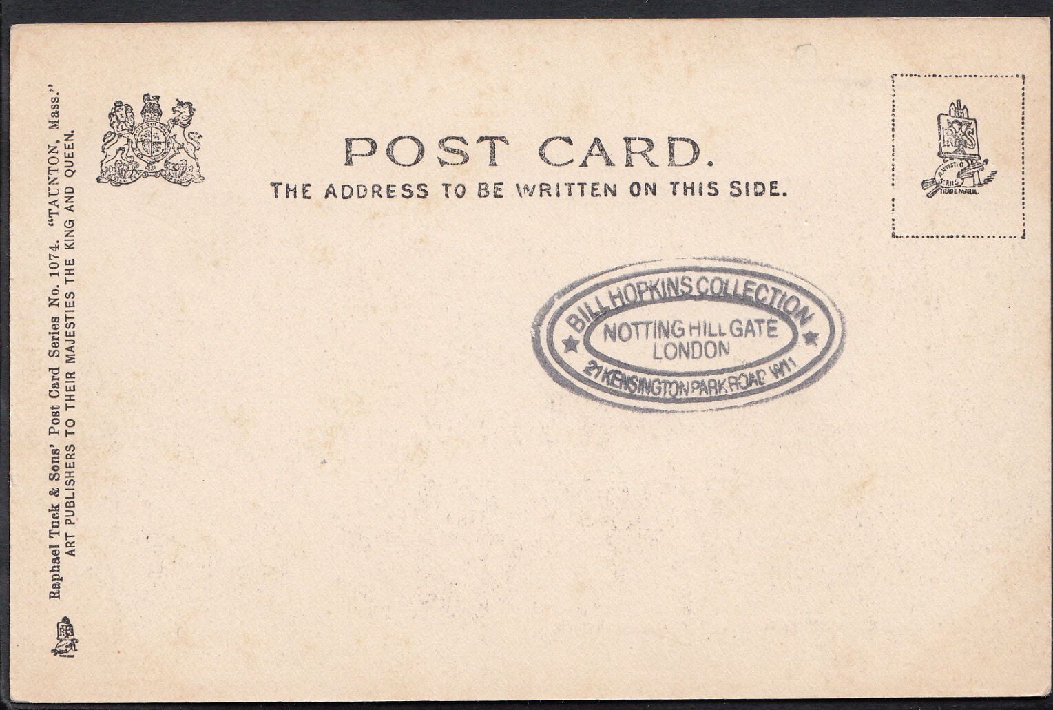 America Postcard - City Square & Taunton Square, Taunton, Massachusetts MB723