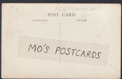Northumberland Postcard - Parish Church and West Street, Belford   A8643