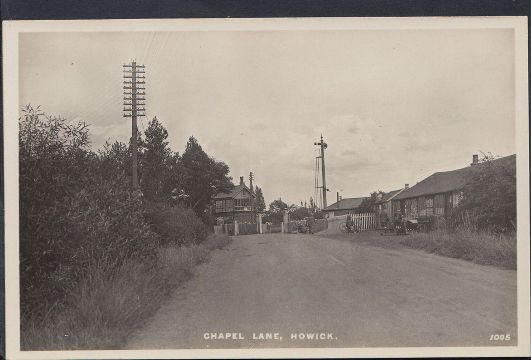 Northumberland Postcard - Chapel Lane, Howick   MB1177