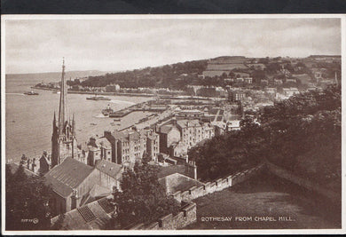 Scotland Postcard - Rothesay From Chapel Hill    RT1143