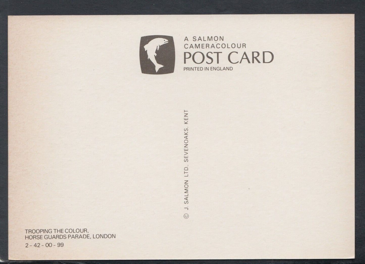 London Postcard - Trooping The Colour, Horse Guards Parade  RR6936