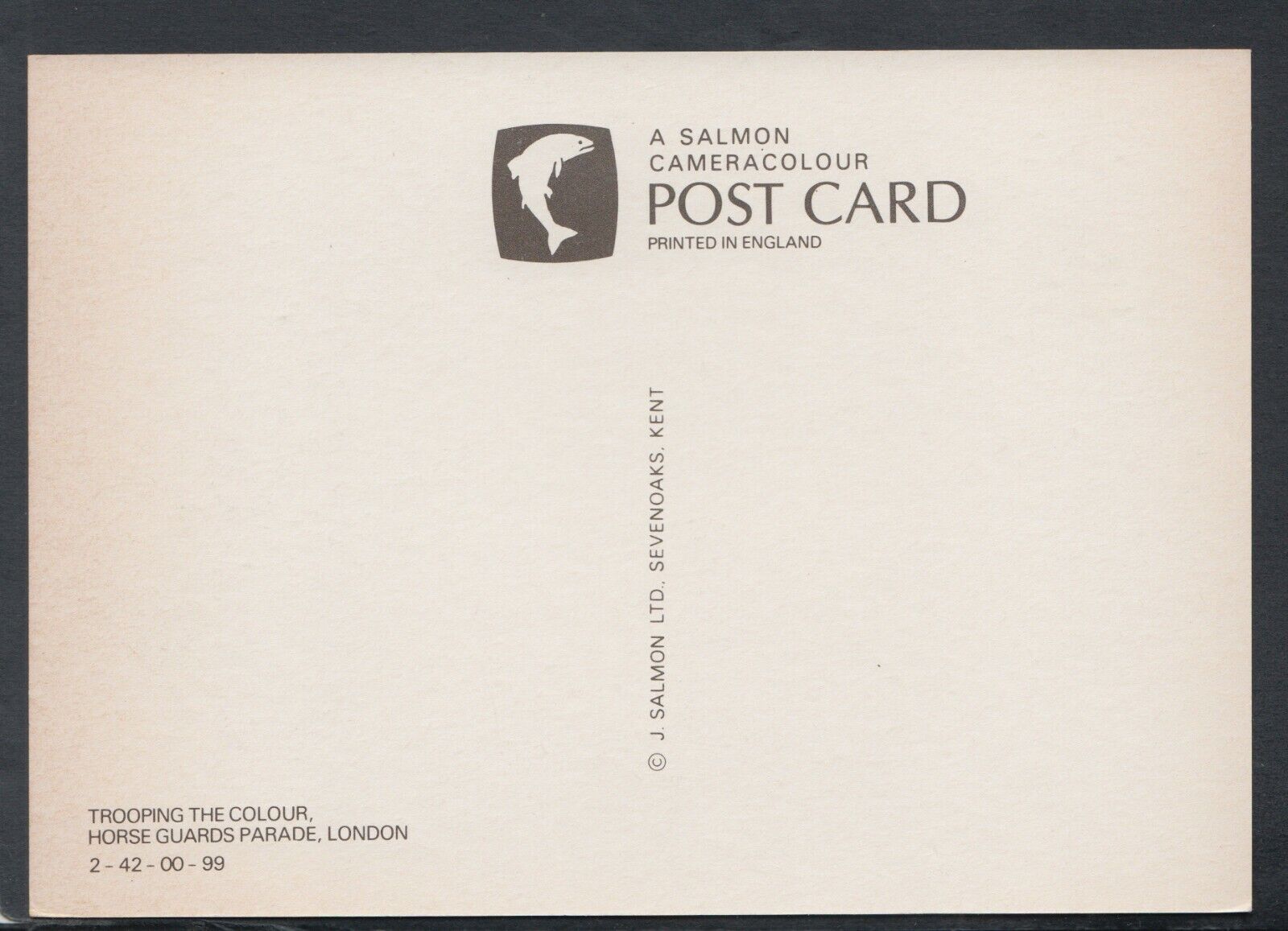 London Postcard - Trooping The Colour, Horse Guards Parade  RR6936