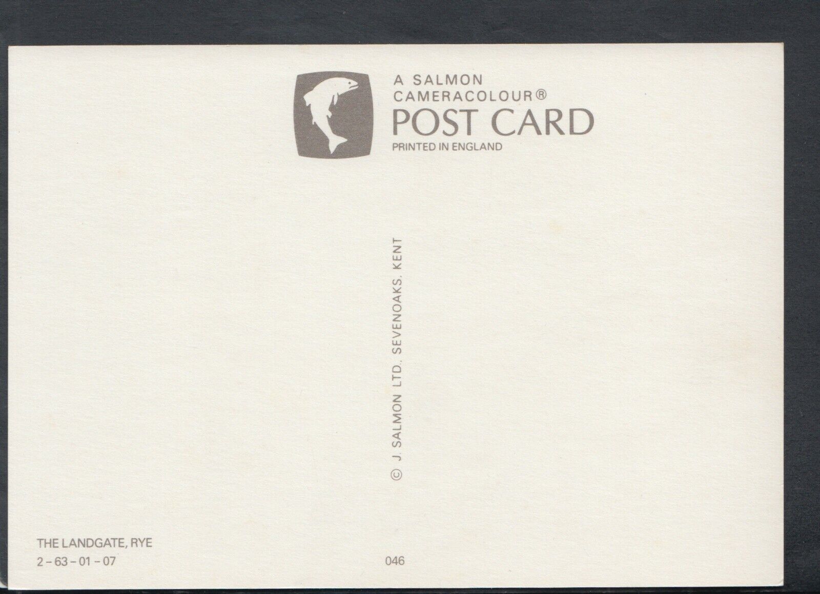Sussex Postcard - The Landgate, Rye     RR7070