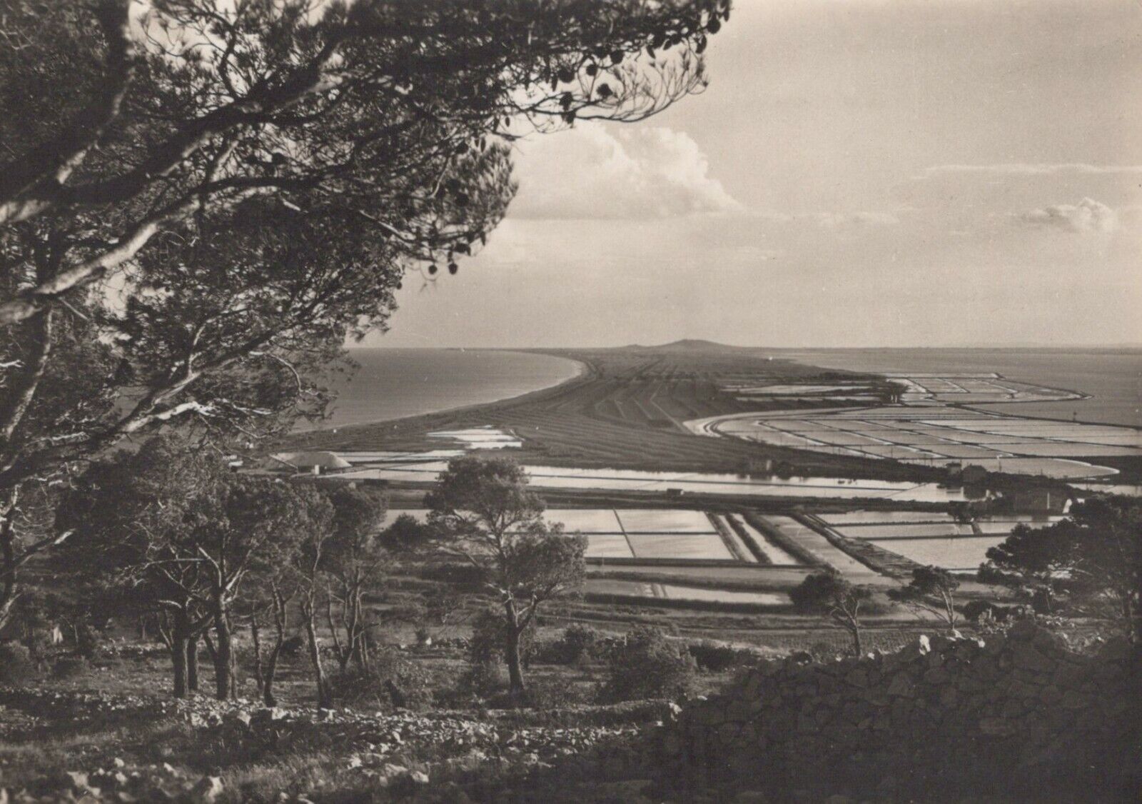 France Postcard - Sete - Vue Panoramique Sur Les Salins - RRR436