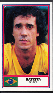 Rothmans Football Card - International Stars, Batista, Brazil