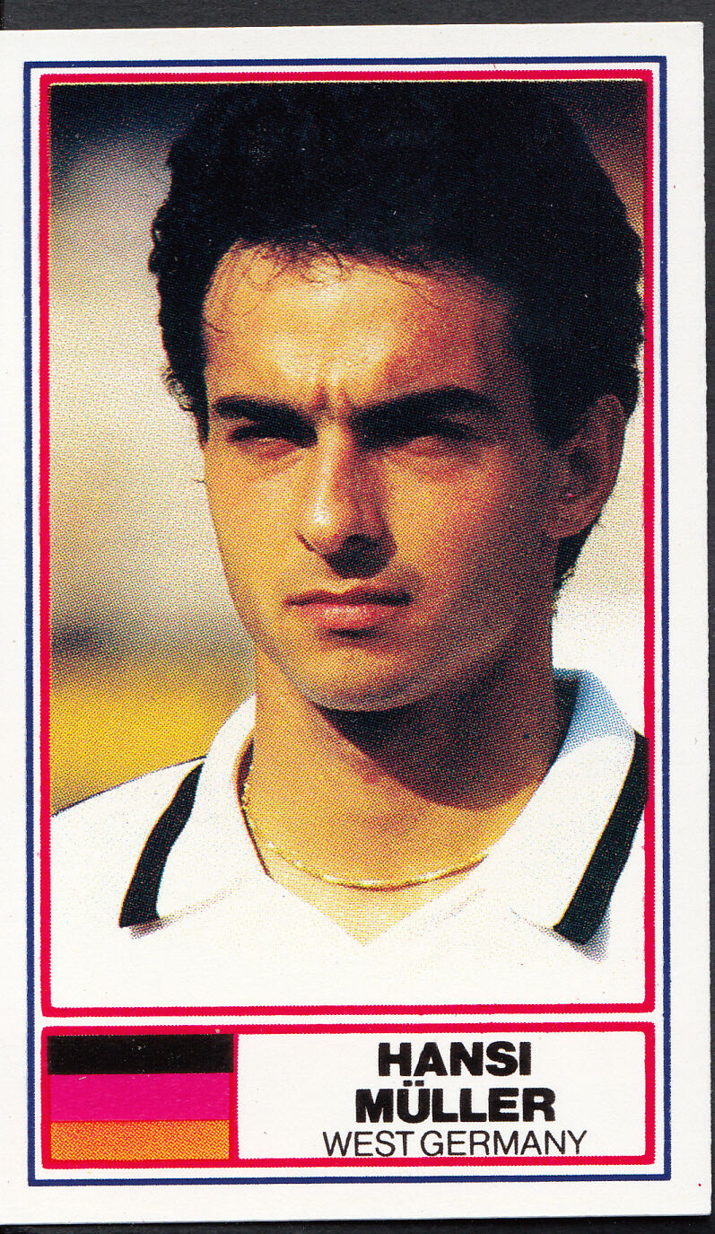Rothmans Football Card - International Stars, Hansi Muller, West Germany
