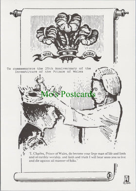 Royalty Postcard - Prince of Wales Investiture