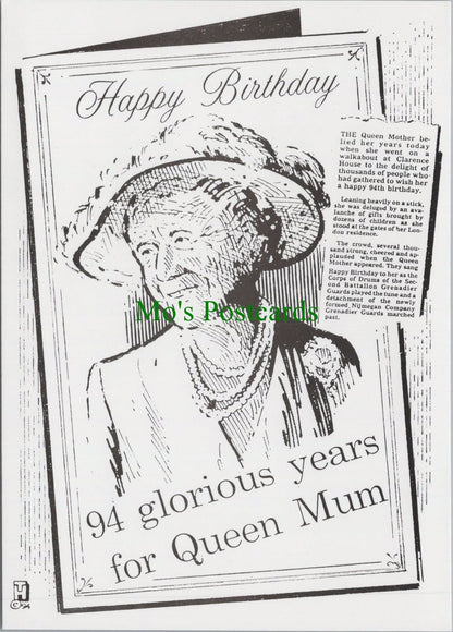 Royalty Postcard - The Queen Mother