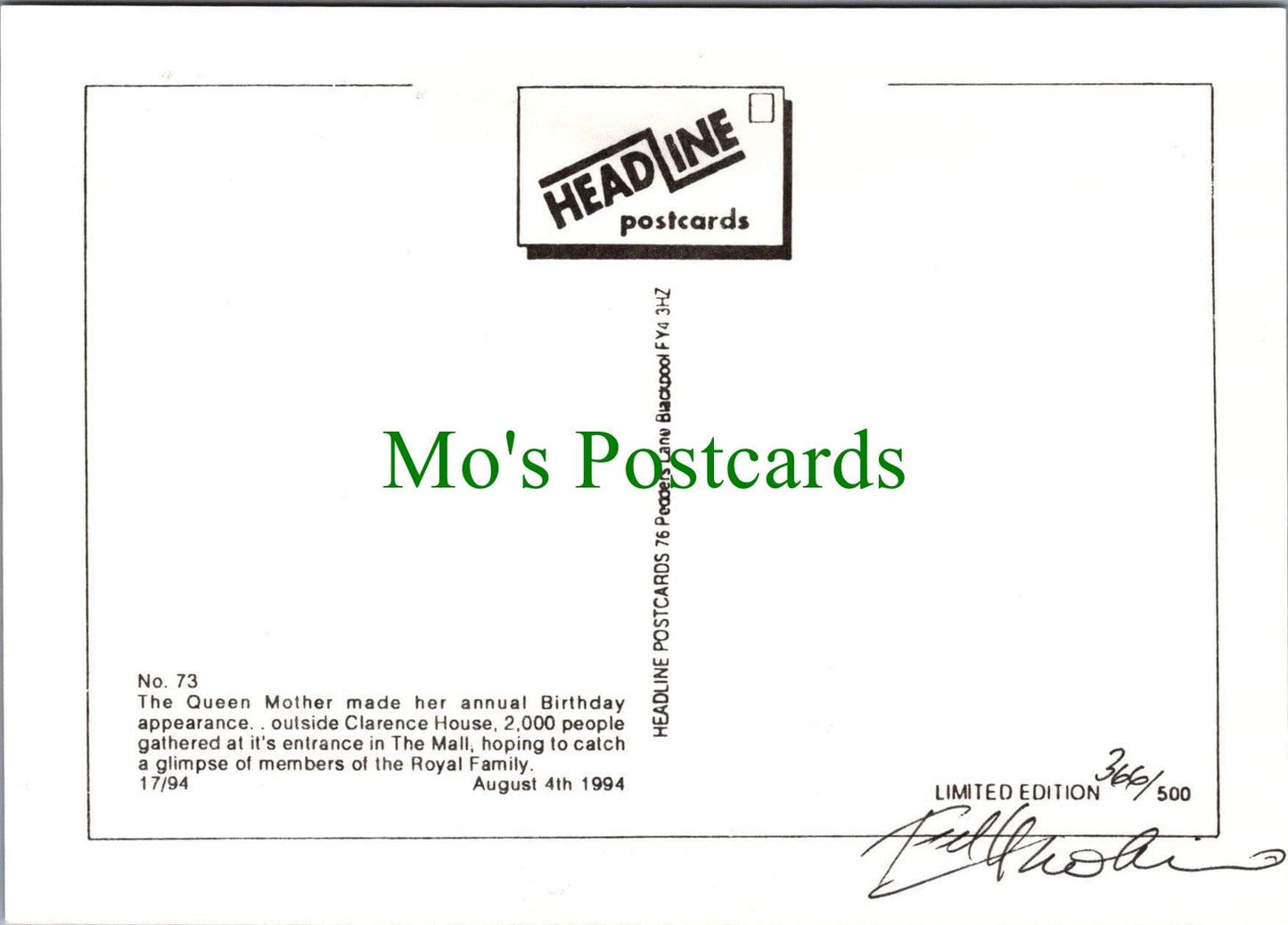 Royalty Postcard - The Queen Mother