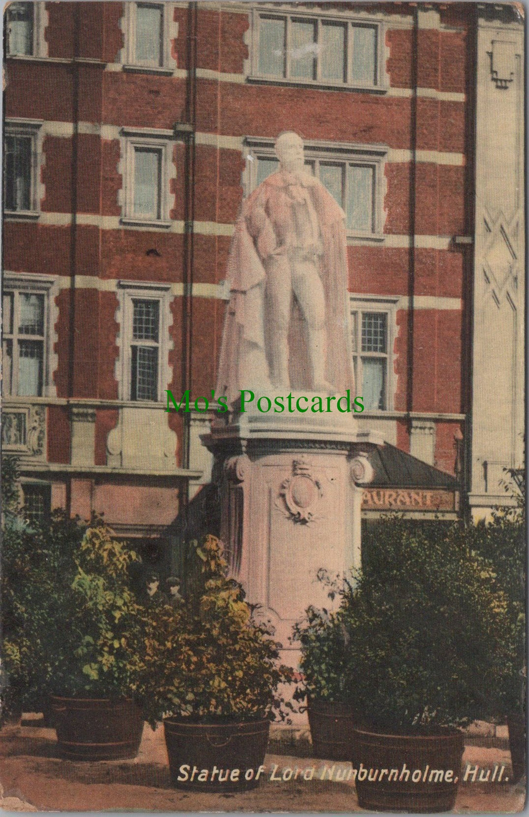 Statue of Lord Nunburnholme, Hull, Yorkshire