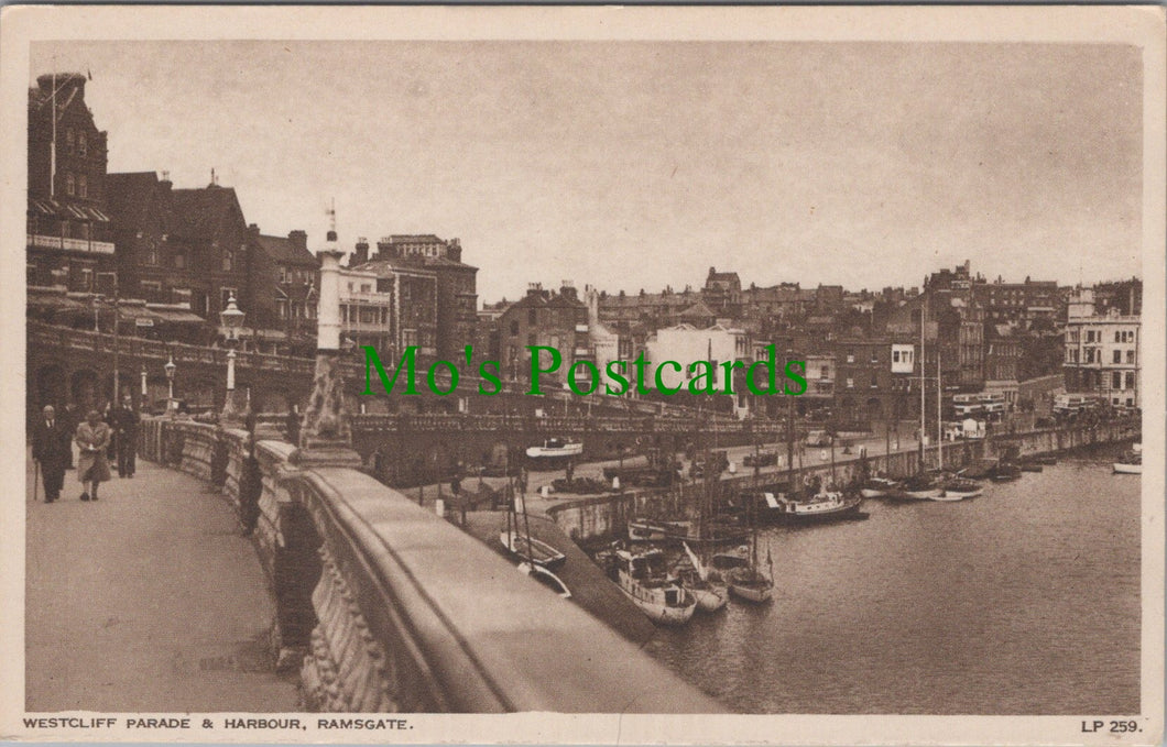 Westcliff Parade and Harbour, Ramsgate, Kent