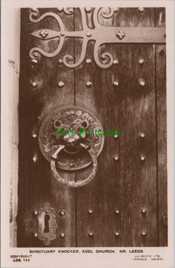 Sanctuary Knocker, Adel Church, Nr Leeds