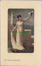 Load image into Gallery viewer, Glamour Postcard, The White Messenger SW9516
