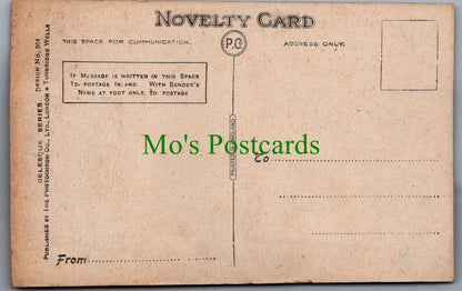 Novelty Postcard, Good Tidings From Canterbury