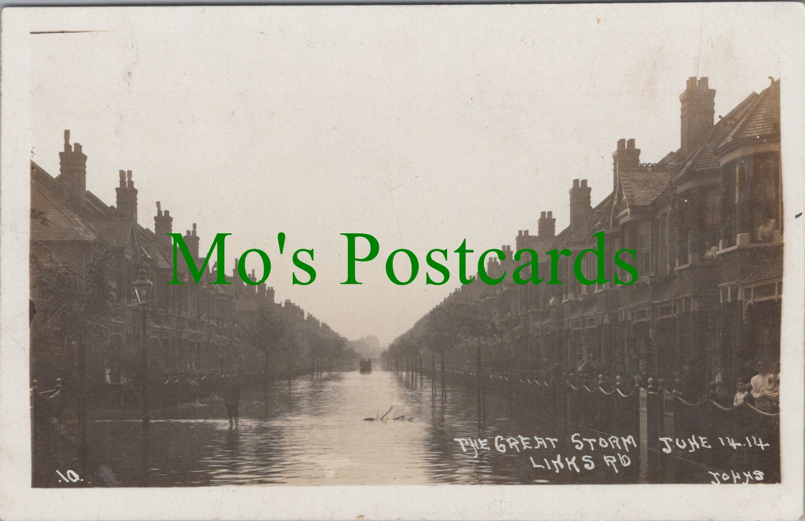 The Great Storm, Links Road, Tooting, London