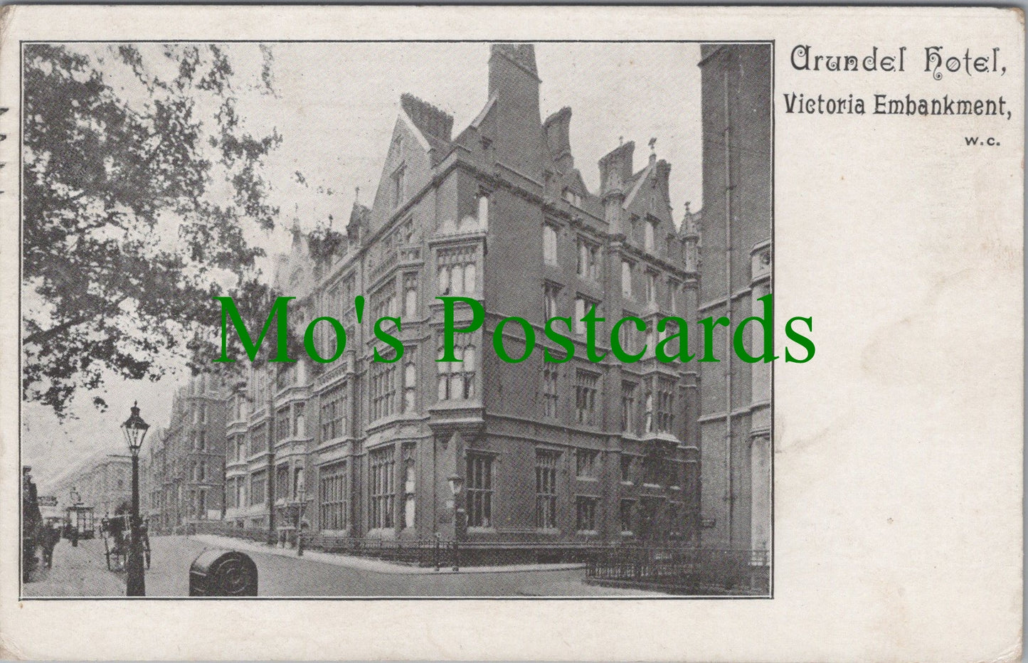 Arundel Hotel, Victoria Embankment, London