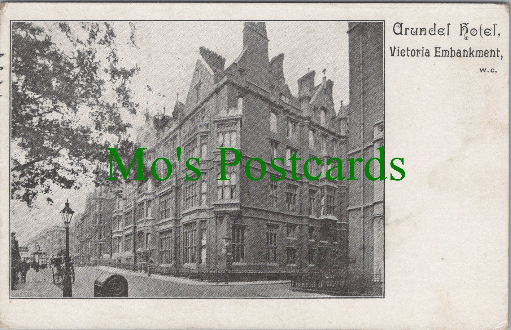 Arundel Hotel, Victoria Embankment, London
