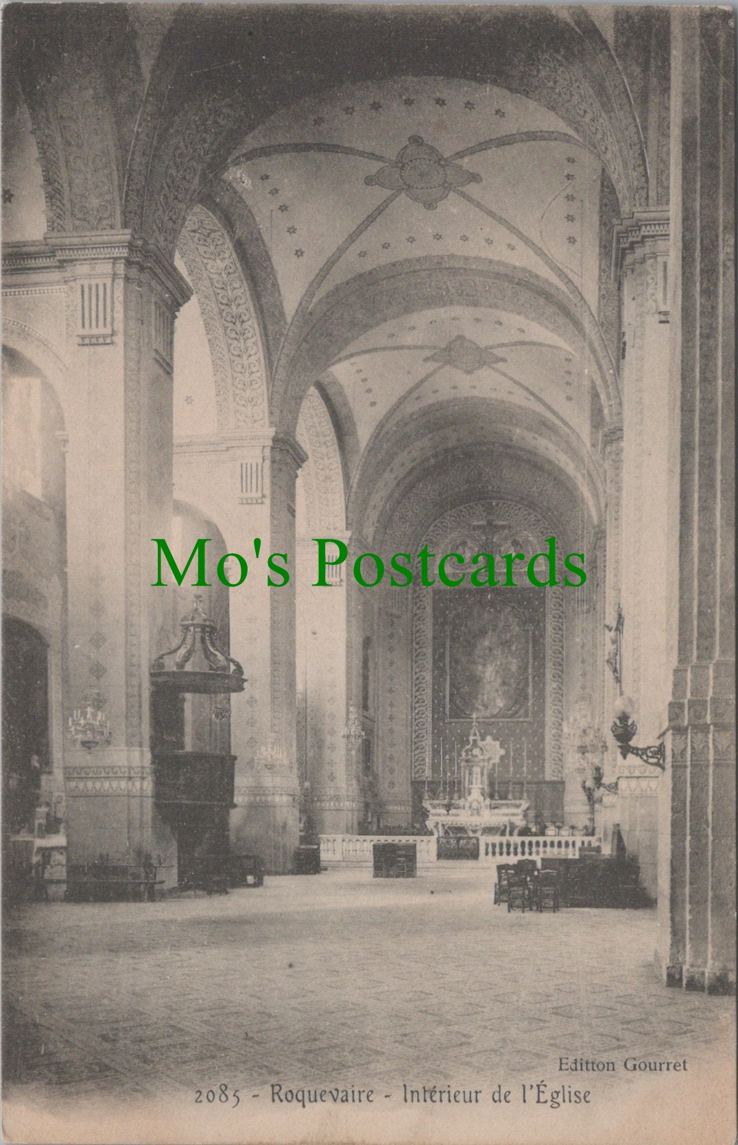 Interieur De L'Eglise, Roquevaire, France