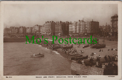 Beach and Front, Brighton, Sussex