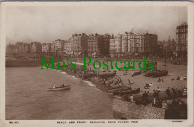 Beach and Front, Brighton, Sussex