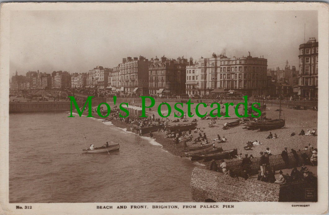 Beach and Front, Brighton, Sussex