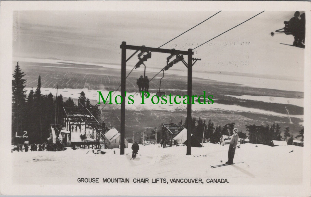 Grouse Mountain Chair Lifts, Vancouver, Canada