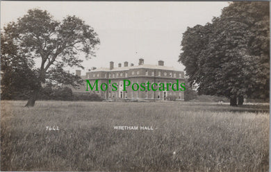 Wretham Hall, Wretham, Norfolk