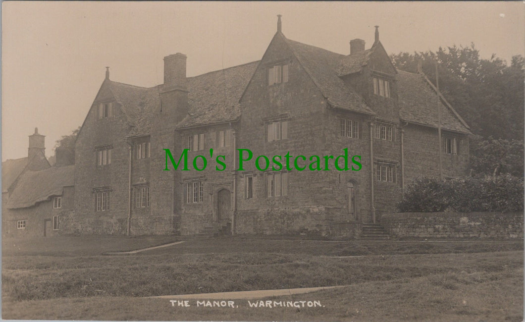 Warwickshire Postcard - The Manor, Warmington  Ref.SW9911