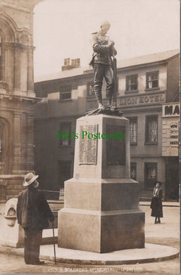 Suffolk Postcard - Suffolk Soldiers Memorial, Ipswich Ref.SW9739A
