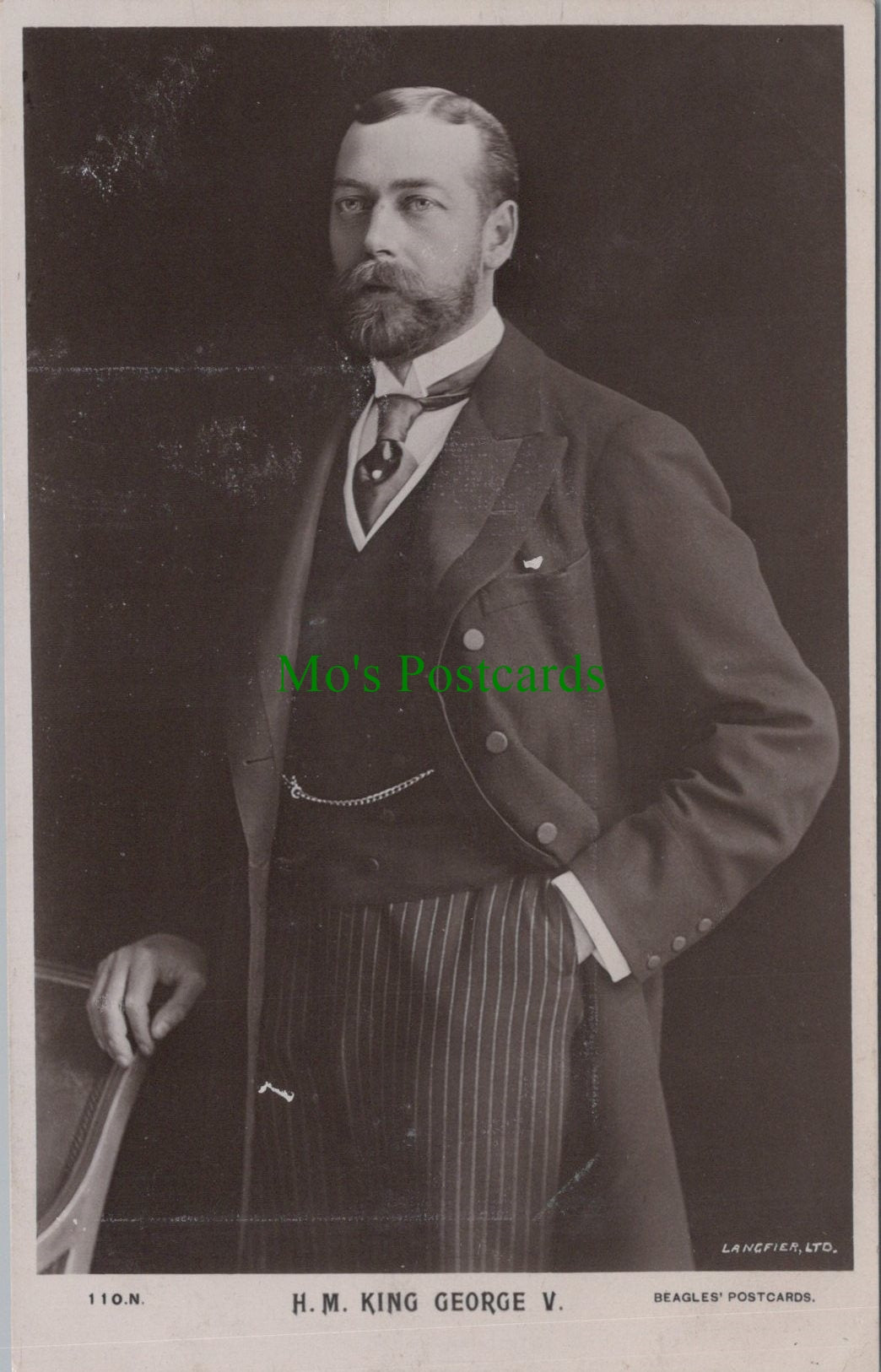 Royalty Postcard - H.M.King George V - Ref.SW9745