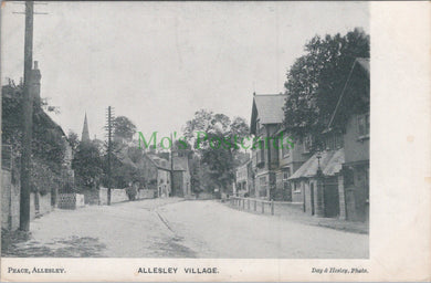 Warwickshire Postcard - Allesley Village  HP630