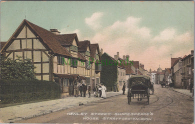 Warwickshire Postcard - Henley Street, Stratford-On-Avon HP631