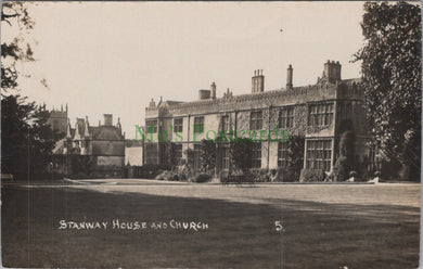 Gloucestershire Postcard - Stanway House and Church HP640A
