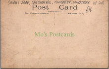 Load image into Gallery viewer, Lancashire Postcard - Shirley Road, Cheetham Hill, Manchester HP648
