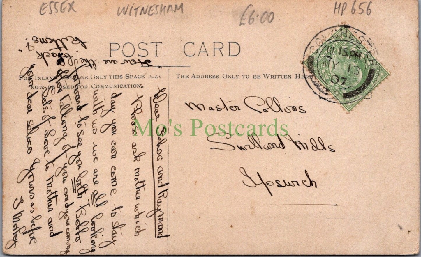 Essex Postcard - House in Witnesham  HP656