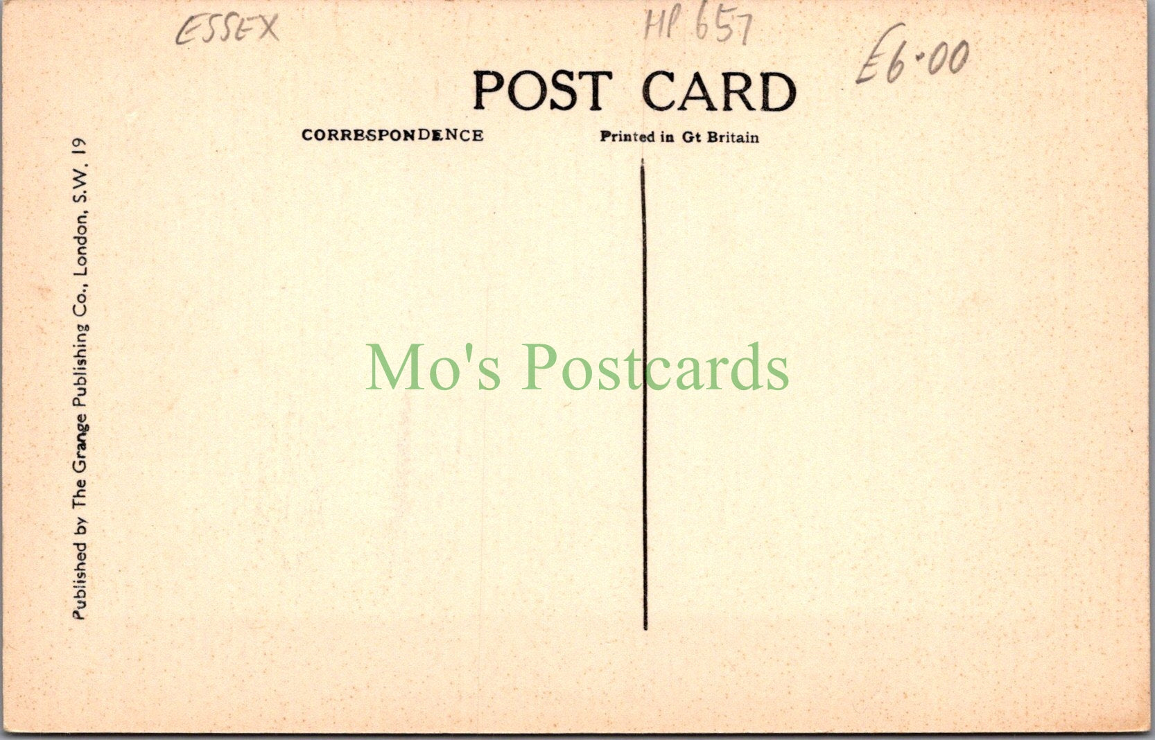 Essex Postcard - Stansted, Mary Macarthur Home, Dining Room HP657