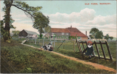 London Postcard - Old Farm, Norbury   HP692