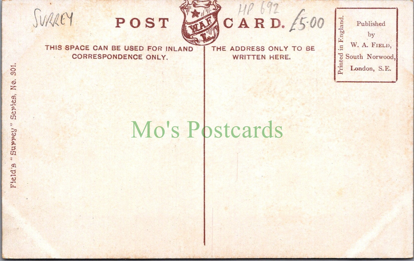 London Postcard - Old Farm, Norbury   HP692