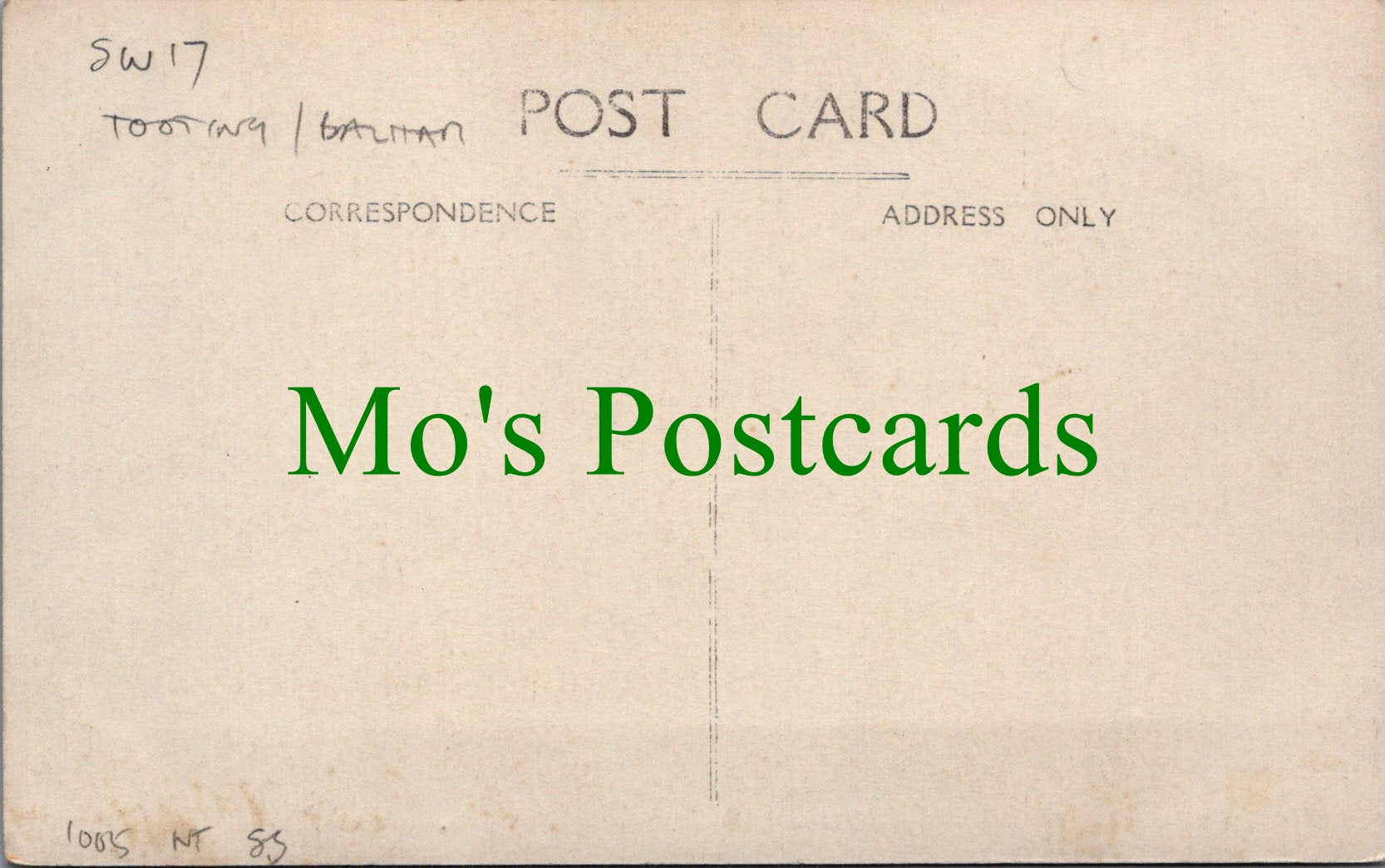 London Postcard - Carminia Road, Balham, SW17 Ref.SW9756