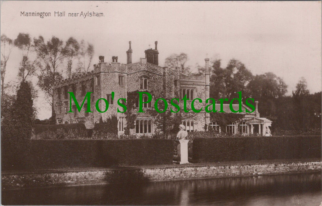 Norfolk Postcard - Mannington Hall, Near Aylsham Ref.SW9770