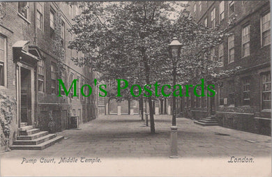 London Postcard - Pump Court, Middle Temple  Ref.SW9779